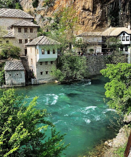 Blagaj Landscape.